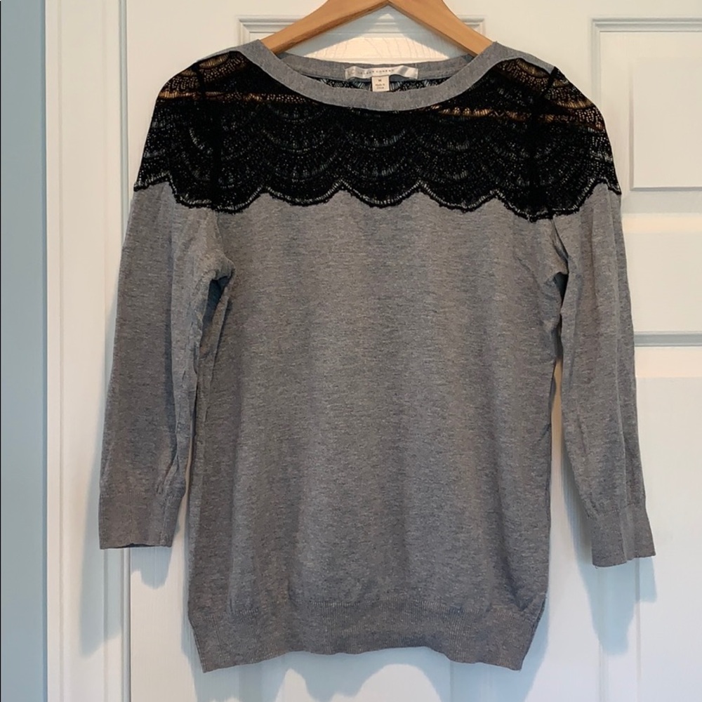 Lauren Conrad gray sweater